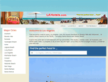 Tablet Screenshot of lahotels.com